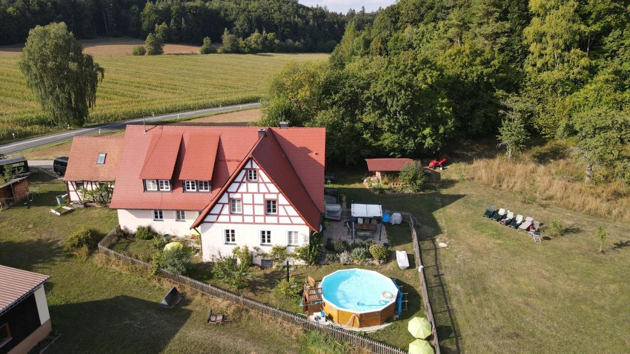 Ferienwohnungen Wastl Fraenkische Schweiz Hiltpoltstein Eksteriør billede